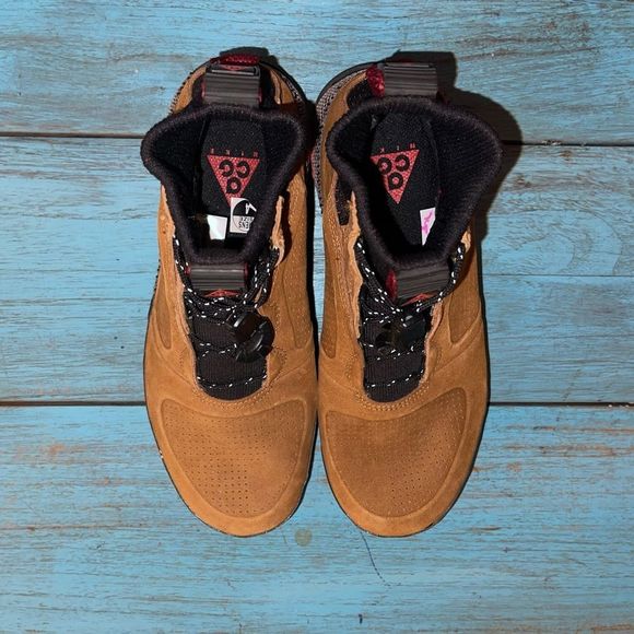 New Nike ACG Ruckel Ridge ‘Light British Tan’ Sneakers / Shoes AQ9333 226 - Picture 4 of 4